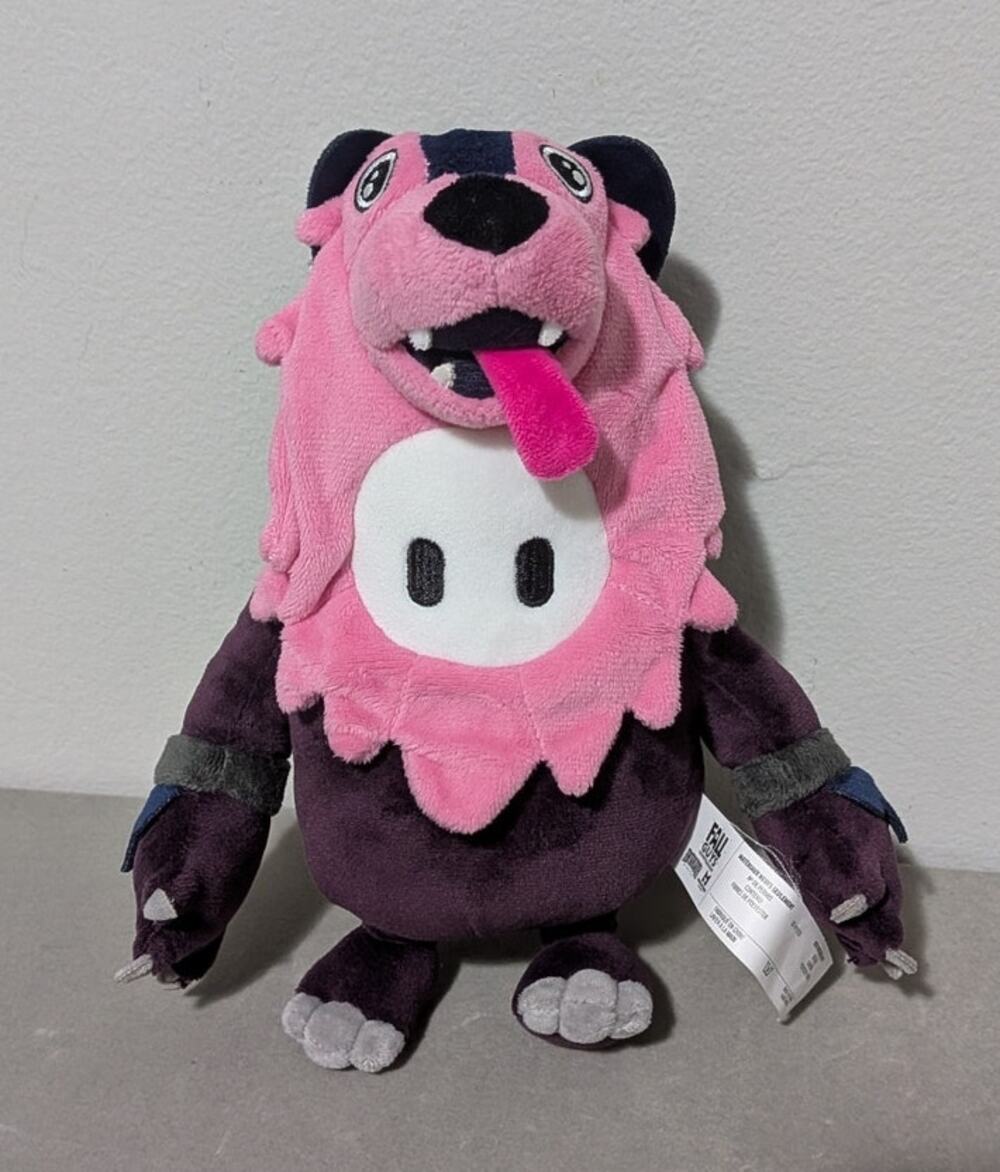 Fall Guys Ultimate Knockout Big Bad Wolf Plush 8" Moose Toys Bean Stuffed Animal
